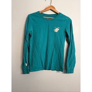 Dutch Bros Green Killer Coffee Skeleton Graphic‎ Long Sleeve T-Shirt Size XS